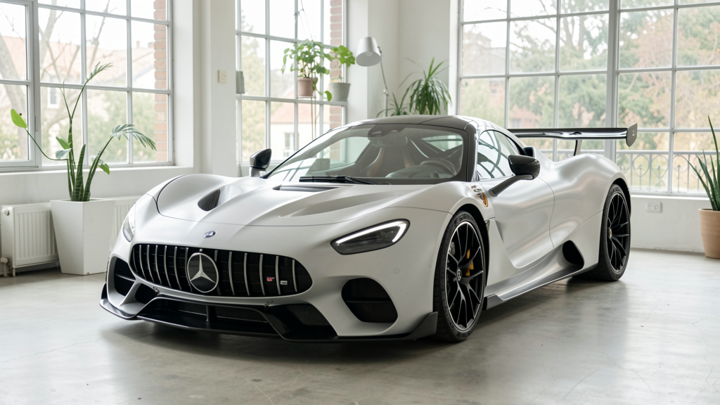 Imagen editorial que ilustra La aerodinámica del Mercedes-AMG One: DRS automático y el límite de los 250 km/h