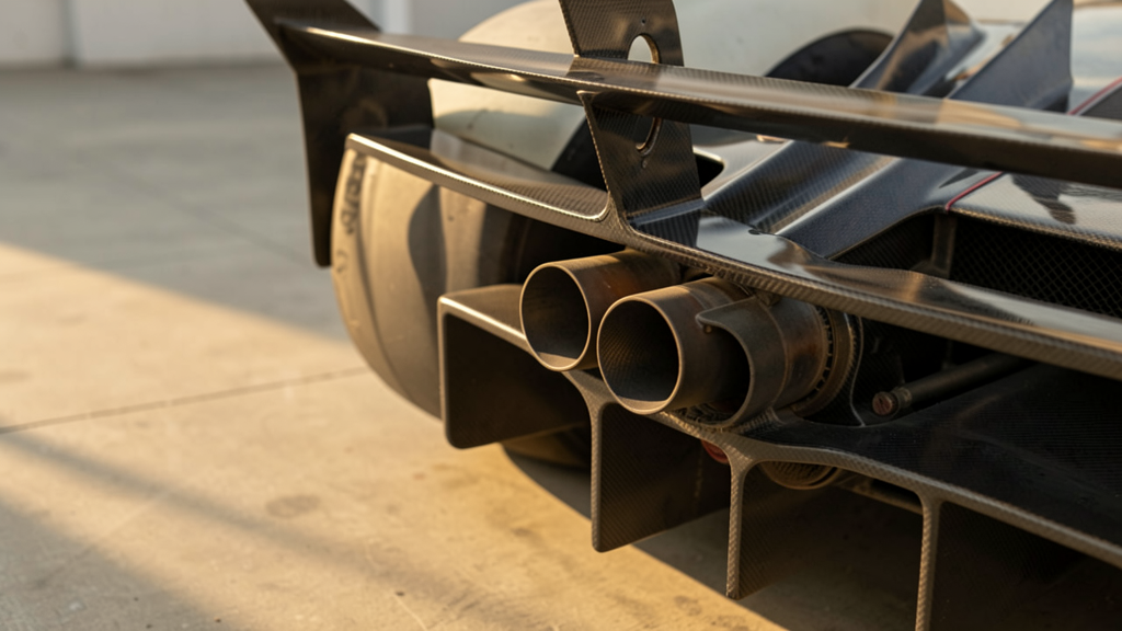 Detalle fotográfico relacionado con La aerodinámica del Mercedes-AMG One: DRS automático y el límite de los 250 km/h