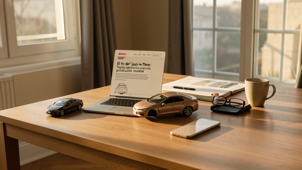 Imagen editorial que ilustra El fin del 'Just-in-Time': Toyota cambia su producción mundial