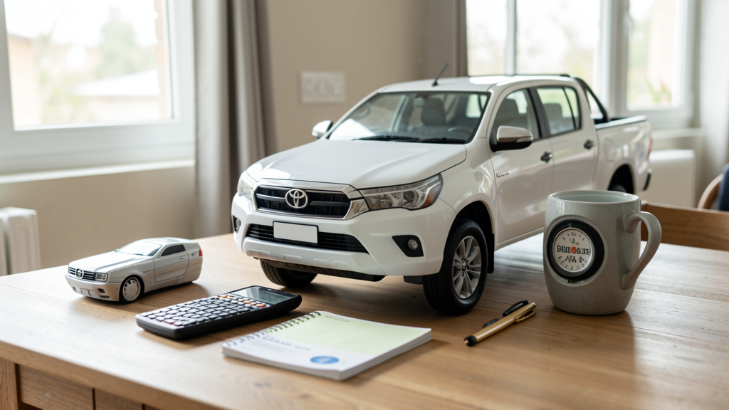 Imagen editorial que ilustra El retraso del Toyota Hilux 2024 en Mercosur: un análisis logístico